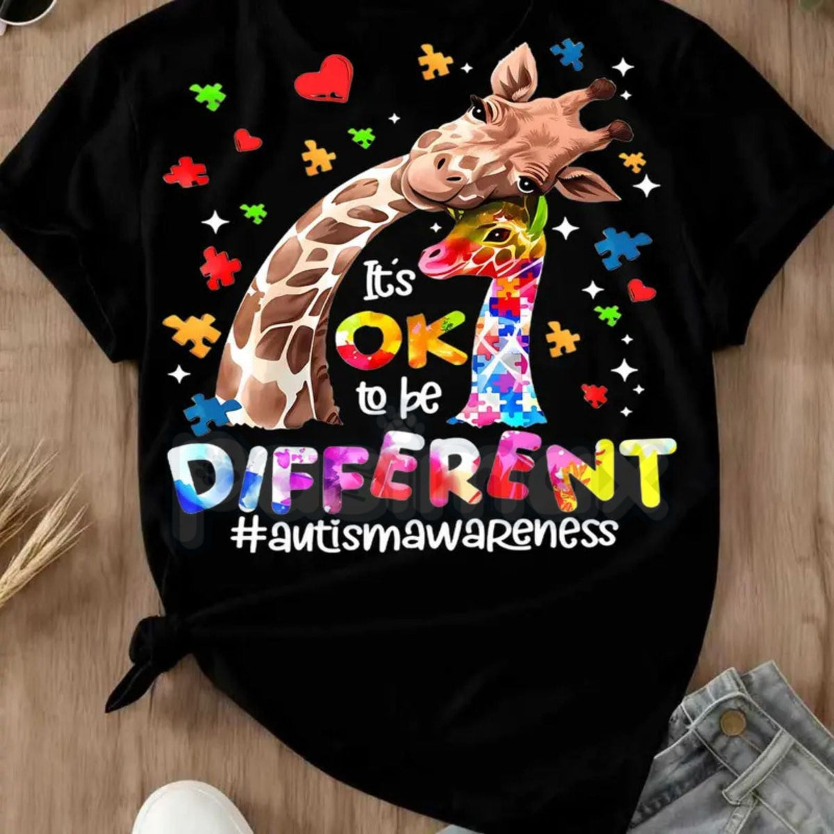 Artistic Giraffe T-Shirt