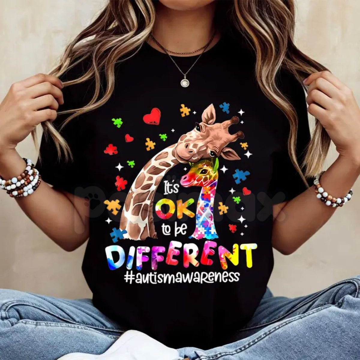 Artistic Giraffe T-Shirt