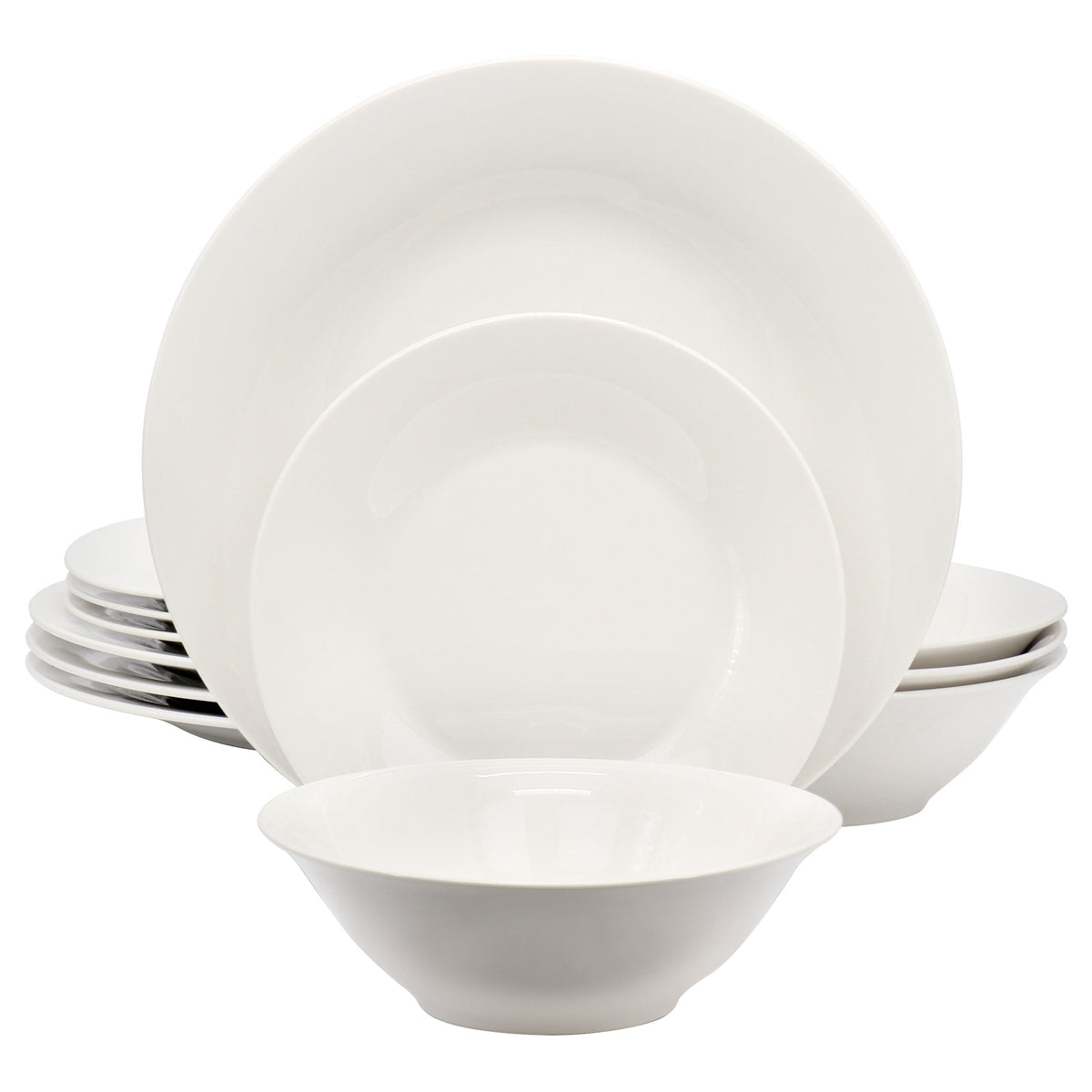 Gibson 12 Piece Round Fine Ceramic Set
